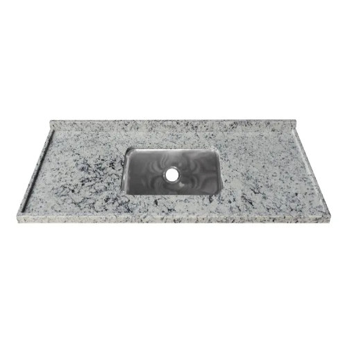 Pia Granito 120 x 57cm Branco Dallas